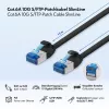 LogiLink Cat.6A Slim S/FTP LSZH Patch Cable, juoda, 15 m, SlimLine