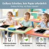 LogiLink LCD rašymo planšetė 8,5 colio raudona su magnetais ir rašikliu