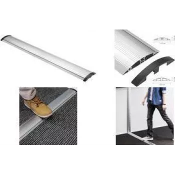 LogiLink grindinis kabelių dangtelis, aliuminis ir ABS, 1104 x 139 x 22 mm, pjaustomas pagal ilgį, sidabrinis