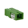 LogiLink FA01SC8 SC Simplex APC šviesolaidžio adapteris, be flanšo, žalias, 12 vnt.