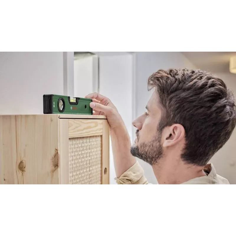 BOSCH DIY gulsčiukas 25 cm žalias su V grioveliu ir plokščia frezuota baze