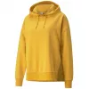 PUMA HER Hoodie TR moteriškas laisvo kirpimo gobtuvas su užtrauktuku Pale Lemon