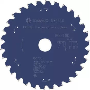 Bosch Expert for Wood diskinis pjūklo diskas 165mm 30T ATB 20mm anga