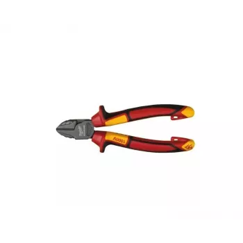 MILWAUKEE VDE šoniniai pjovimo replės 160 mm - 1000 V izoliuotos elektriko replės