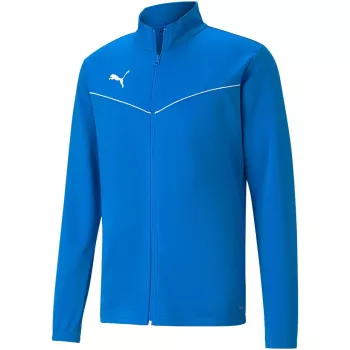 PUMA teamRISE treniruočių poliesterio švarkas Peacoat, vyriškas, M dydis