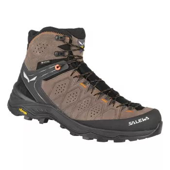 Salewa Alp Trainer 2 Mid GTX vyriški žygio batai Wallnut/Fluo Orange UK 12 (EU 47)