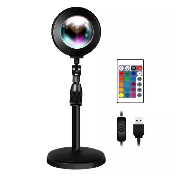 LOGILINK LED Saulėlydžio lempa, 5W, su nuotolinio valdymo pulteliu