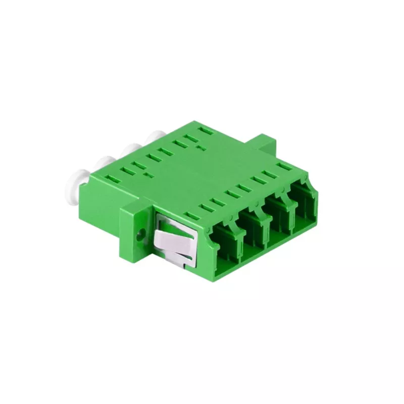 LogiLink LC Quad šviesolaidžio adapterių rinkinys, 12 vnt., žali, su flanšu, SC Duplex Breakout