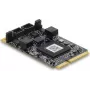 DELOCK 63002 CAN 2.0 / CAN FD Mini PCIe sąsajos kortelė, 2 x D-Sub 9 pin, iki 8 Mbps, galvaninė izoliacija ir apsauga nuo viršįtampių