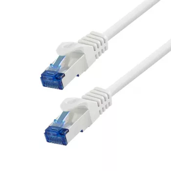 LogiLink Cat.6A S/FTP LSZH Patch Laidas, baltas, 5 m, EconLine