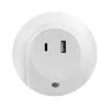 LogiLink LED naktinė lemputė su prieblandos jutikliu, 1x USB-A ir 1x USB-C, 18W bendra galia