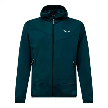 Salewa Puez Altavia PL HD vyriškas žygiavimo vilnonis švarkas - Pond Blue, XL