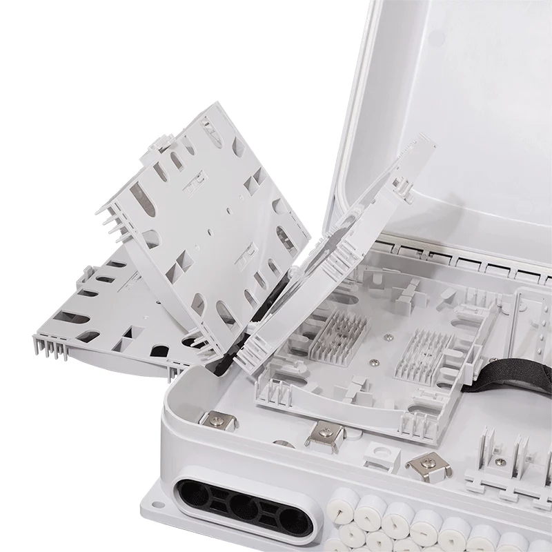 LOGILINK FTTX skirstymo dėžė, 96 skaidulų, 24x LC duplex arba SC simplex, be įrangos, IP65, montuojama ant sienos