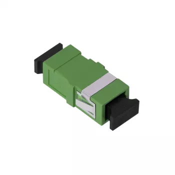LogiLink SC Simplex šviesolaidžio adapteris, žalias, be flanšo, 12 vnt. paketas
