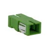 LogiLink SC Simplex šviesolaidžio adapteris, žalias, be flanšo, 12 vnt. paketas