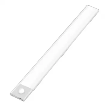 LogiLink LED šviestuvas po spintele su PIR jutikliu, itin plonas, 400mm, 160lm, šilta balta
