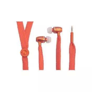 LogiLink Stereo In-Ear ausinės su mikrofonu, 3,5 mm lizdas, oranžinės