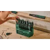 BOSCH mišrus atsuktuvų rinkinys 39 vnt. su stovu, žalia/juoda