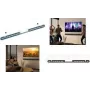 LogiLink garsiakalbio laikiklis sienai, skirtas Sonos Arc ir Sonos Arc Ultra, juodas