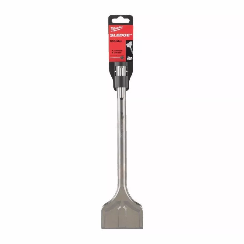 MILWAUKEE SDS-MAX platus savaiminio galandimo kaltas 80mm x 300mm