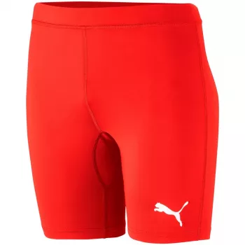 Puma Liga Baselayer Short Tight vyriški trumpi sportiniai šortai Raudoni 655924 01 M