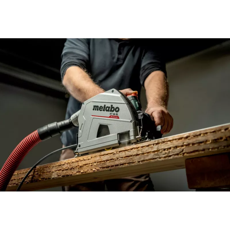 Metabo KT 66 BL 1200 W bešepetė diskinė pjūklas, 190 mm diskas, 66 mm pjovimo gylis, su dėklu
