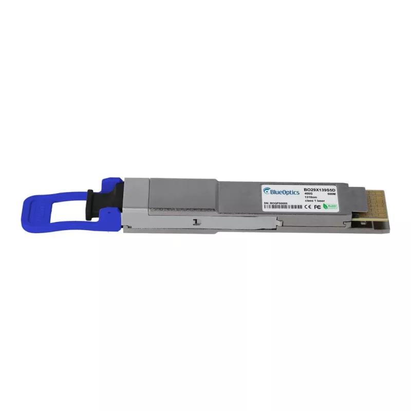 BlueOptics BO29X139S5D suderinamas su Juniper 740-085351 QSFP-DD siųstuvas-imtuvas, MPO-12/MTP-12, 400GBASE-DR4, 500m per SMF