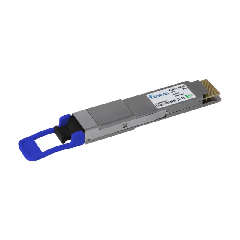 BlueOptics BO29X139S5D suderinamas su Juniper 740-085351 QSFP-DD siųstuvas-imtuvas, MPO-12/MTP-12, 400GBASE-DR4, 500m per SMF
