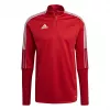 adidas Tiro 21 treniruočių viršus vyrams, raudonas, 2XL, GH7303