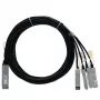 BlueOptics BlueLAN QSFP+ tiesioginio prijungimo kabelis 2 m, 40Gbps, pasyvus Twinax, suderinamas su Molex 747641201