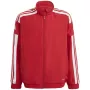 adidas Squadra 21 pristatymo švarkas Team Power Red/White jaunimo 164