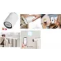 LogiLink Zigbee išmanusis radiatoriaus termostato vožtuvas su LCD ekranu, suderinamas su Tuya, baltas