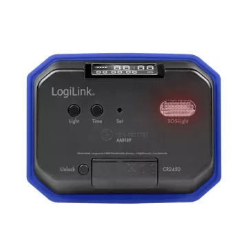 LogiLink elektroninė parkavimo diskas, KBA sertifikuota, mėlyna