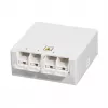 LOGILINK FTTH Termination Box FB1007, 4 prievadai, montavimui ant sienos arba DIN bėgio, baltas