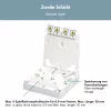 LOGILINK FTTH Termination Box FB1007, 4 prievadai, montavimui ant sienos arba DIN bėgio, baltas