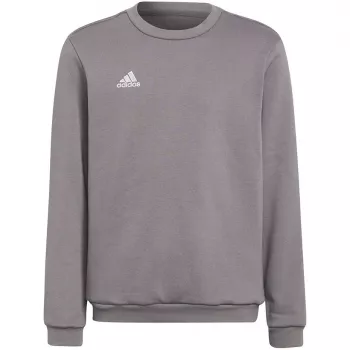 adidas Entrada 22 Sweat Top vaikų pilkas megztinis H57477 (116 cm)