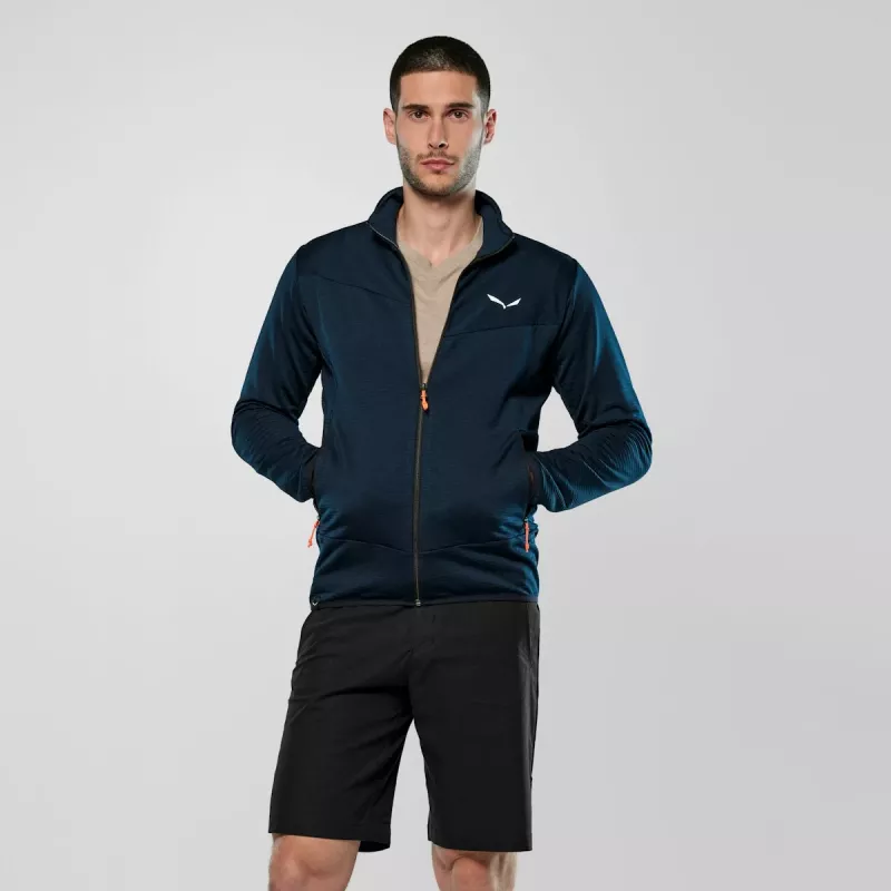 Salewa Puez Altavia vyriškas pilno užtrauktuko gobtuvas Navy Blazer M