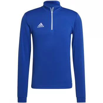 adidas Entrada 22 Training Top vyriškas siauro kirpimo megztinis Team Royal Blue/White, dydis S