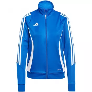adidas Tiro 24 moterų treniruočių megztinis Lucid Blue L