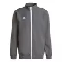 adidas Entrada 22 pristatymo švarkas pilkas 2XL – vyriškas treniruočių švarkas iš perdirbto poliesterio