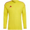 adidas Tiro 23 Competition ilgomis rankovėmis vyrų vartininko marškinėliai saulės geltoni HK7696