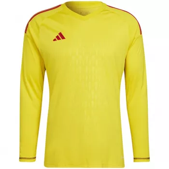 adidas Tiro 23 Competition ilgomis rankovėmis vyrų vartininko marškinėliai saulės geltoni HK7696
