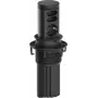 Bachmann ELEVATOR2 79 mm stalviršio ištraukiamas maitinimo modulis, 1x Schuko, 2x Europlug, juodas, 0,5 m