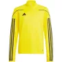 adidas Tiro 23 League treniruočių viršus jaunimui geltona juoda IC7880 140cm