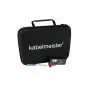 Kabelmeister Baterijų laikymo dėklas su integruotu testeriu AA, AAA, C, D, 9V ir monetinėms baterijoms - juodas