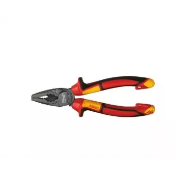 MILWAUKEE VDE kombinuotos replės 180mm 1000V izoliuotos minkšta rankena