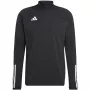 adidas Tiro 23 Competition treniruočių viršutinė dalis juoda HK7644 dydis M