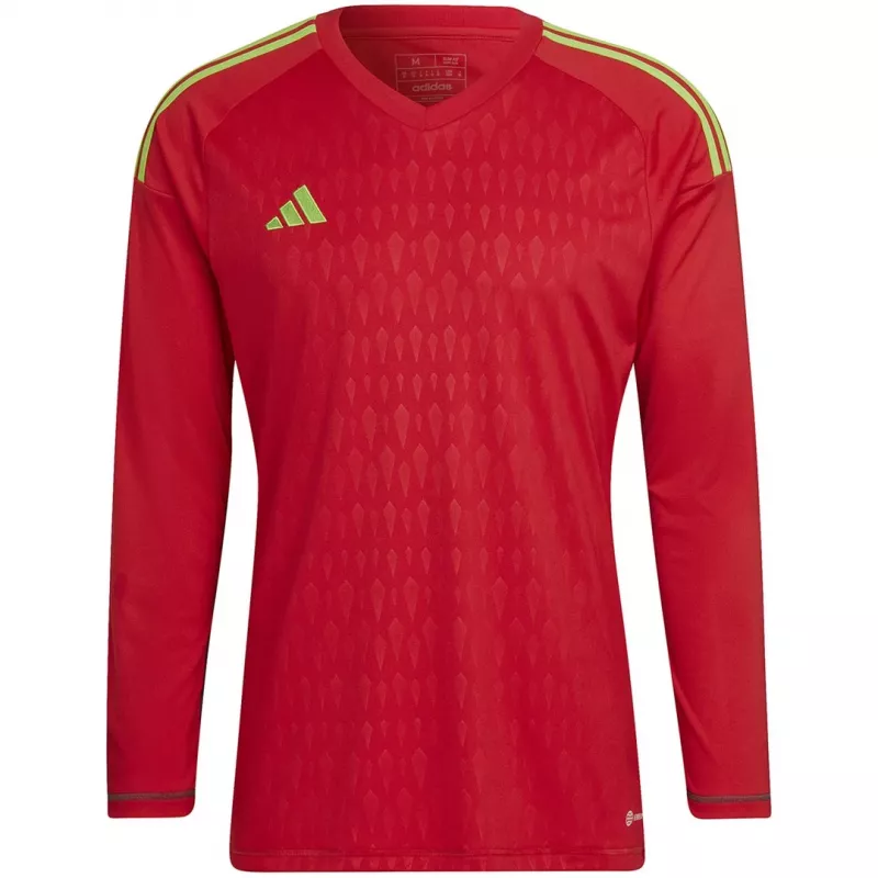 adidas Tiro 23 Competition ilgomis rankovėmis vyrų vartininko marškinėliai Raudoni