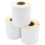 ARTDEV termoperkėlimo etiketės 100 x 50 mm, 40 mm šerdis, 103 mm ritinys, 930 etikečių, baltos