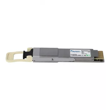 BlueOptics QSFP-DD 400GBASE-DR4 siųstuvas-imtuvas, MPO-12, 1310nm, 500m vienmodis, suderinamas su Finisar FTCD8613E2PCM
